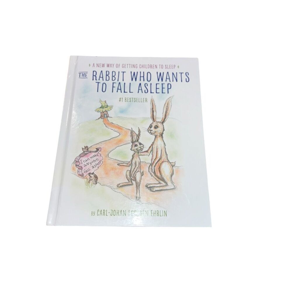 The Rabbit Who Wants to Fall Asleep Hardcover Kids Bedtime Book Sleep Aid